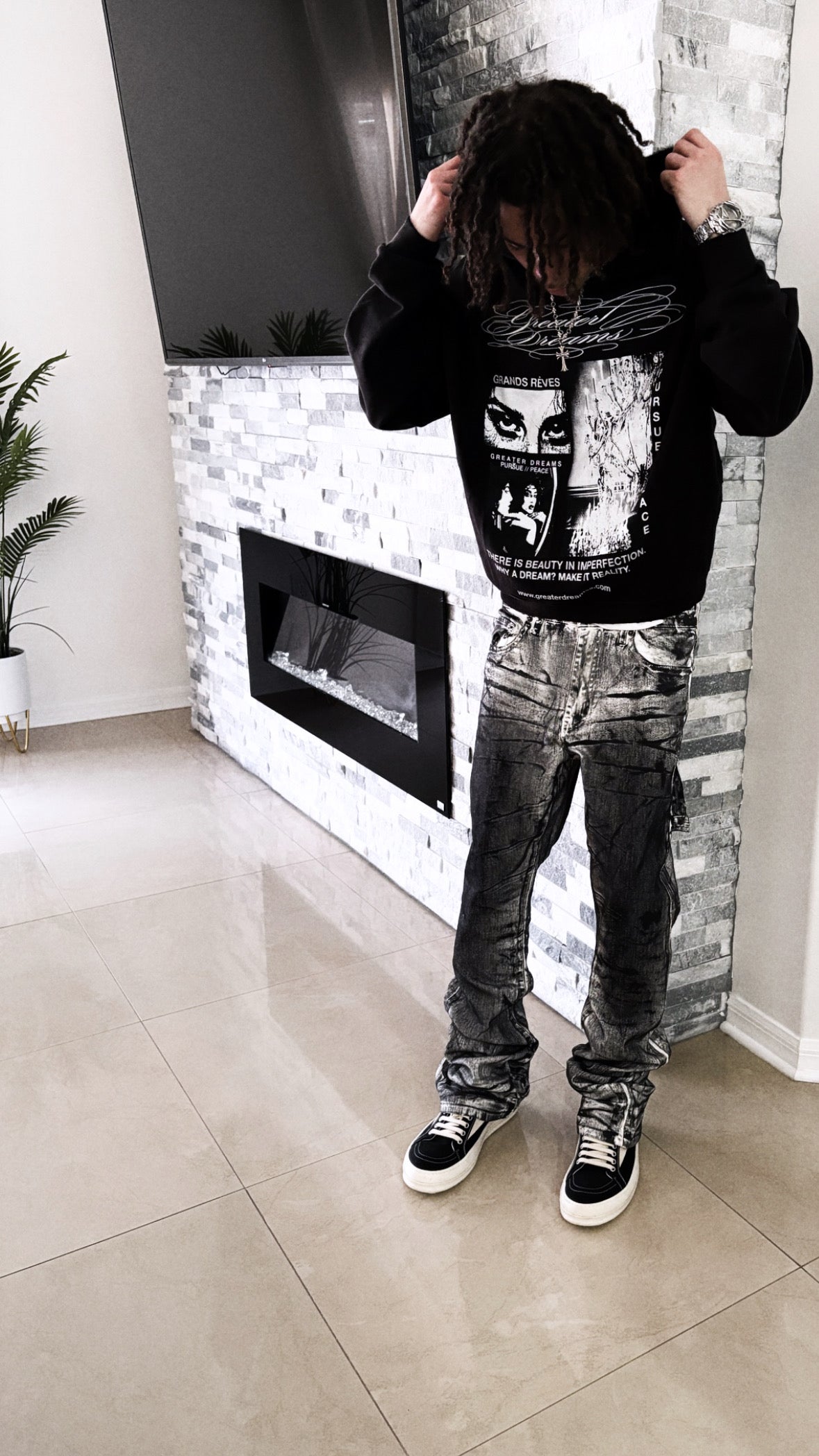 GREATER DREAMS "FRAGMENTS" HOODIE
