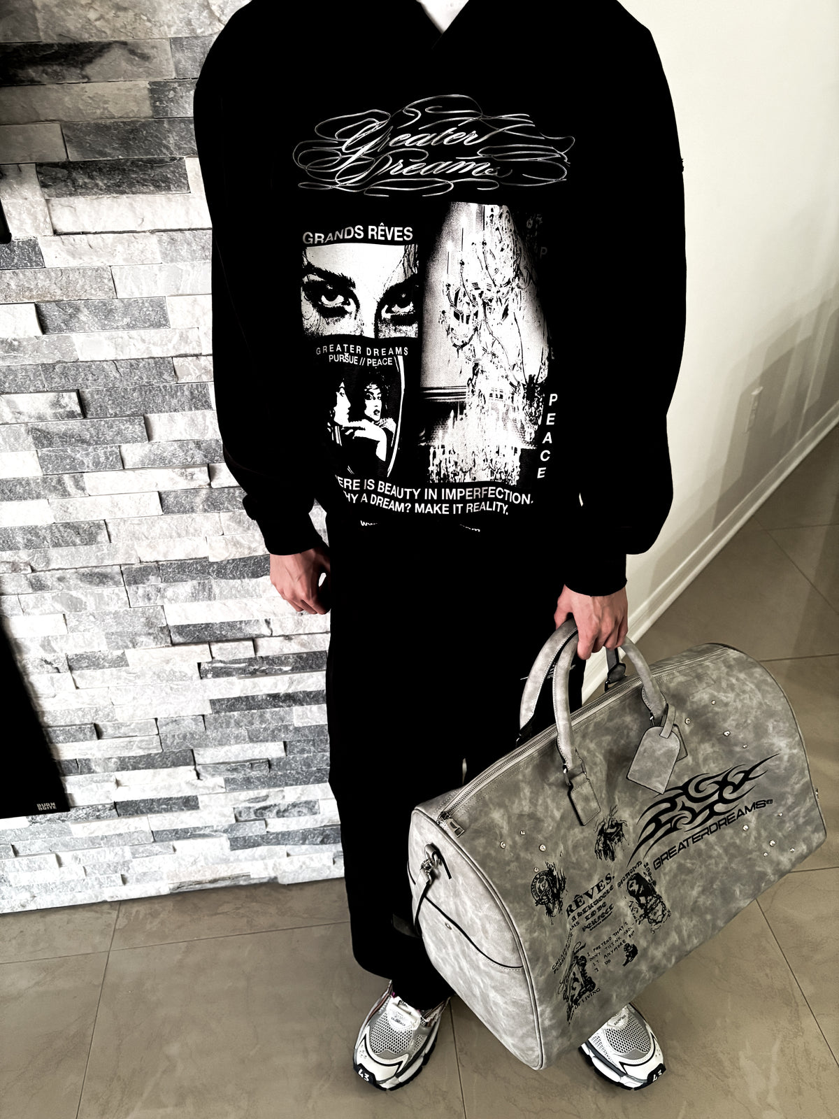 GREATER DREAMS "FRAGMENTS" HOODIE