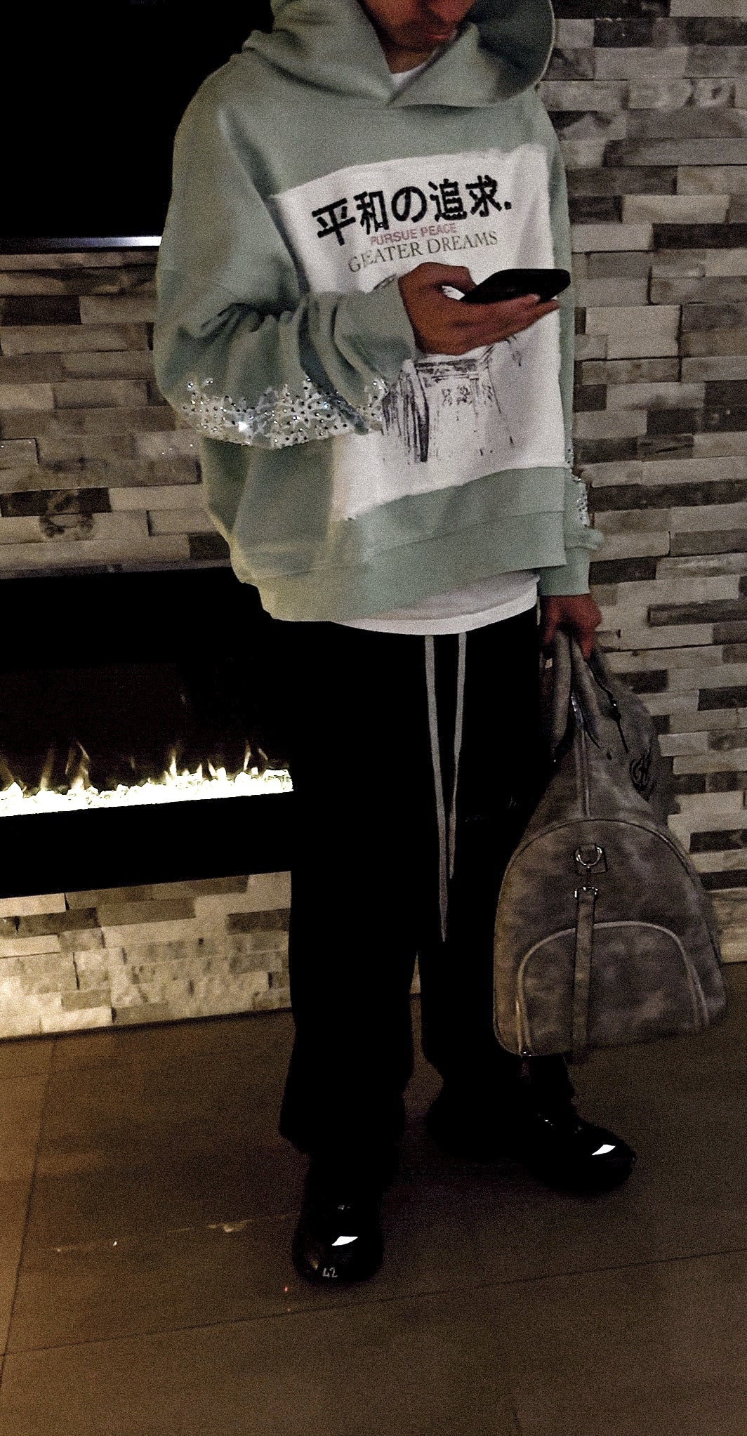 "I FOUND PEACE" GREATER DREAMS HOODIE