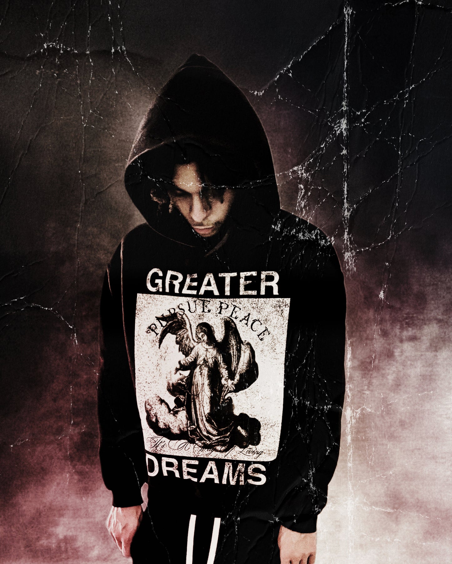 GREATER DREAMS ANGEL HOODIE