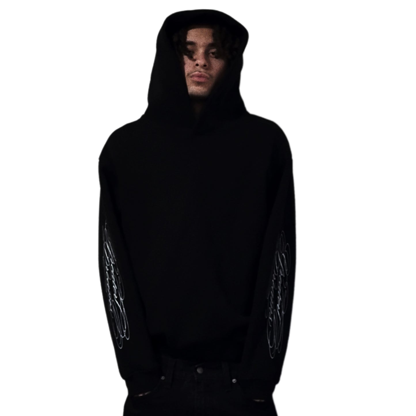 SILENT SCRIPT HOODIE
