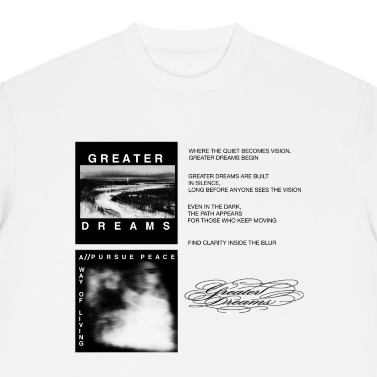 "CLARITY" T SHIRT