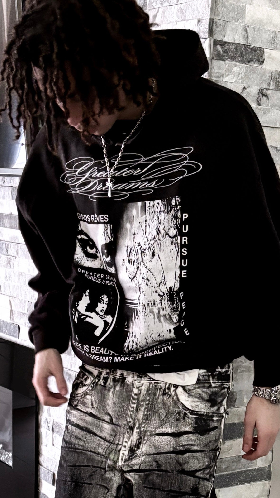 GREATER DREAMS "FRAGMENTS" HOODIE