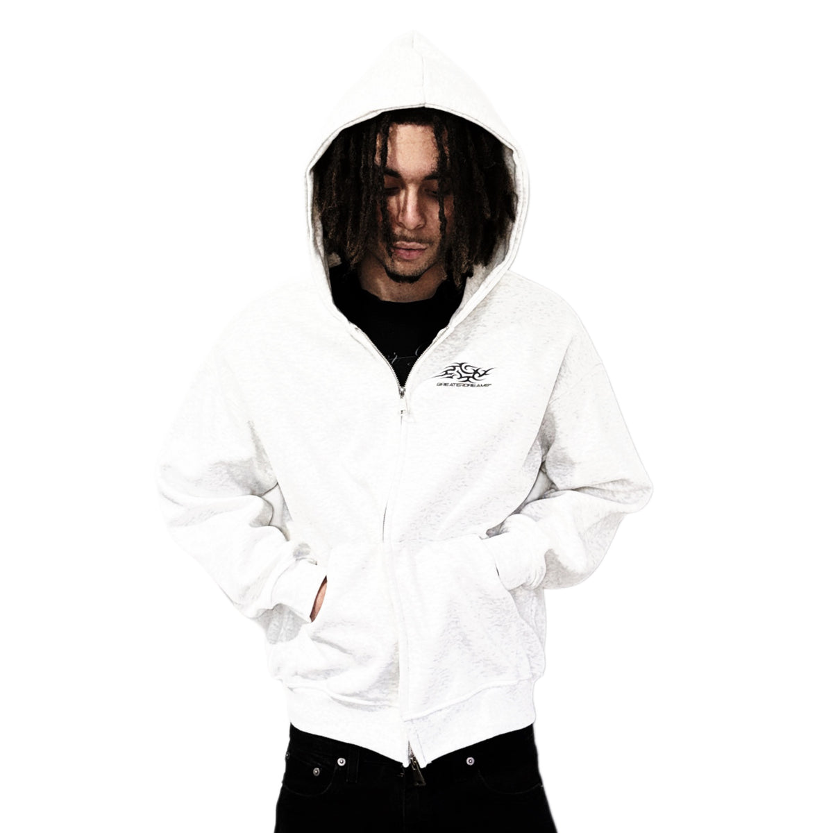LOGO ZIP UP HOODIE