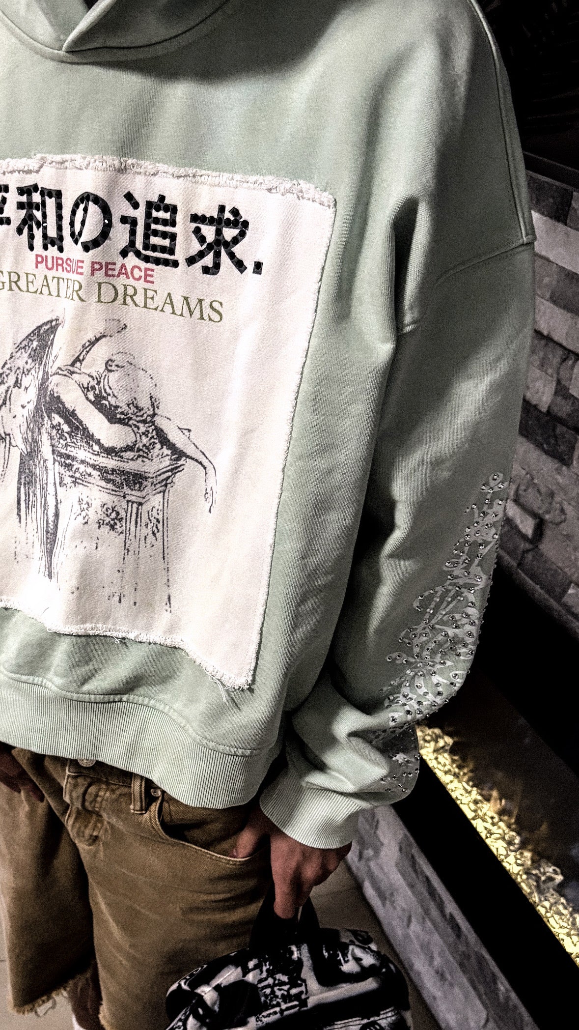 "I FOUND PEACE" GREATER DREAMS HOODIE