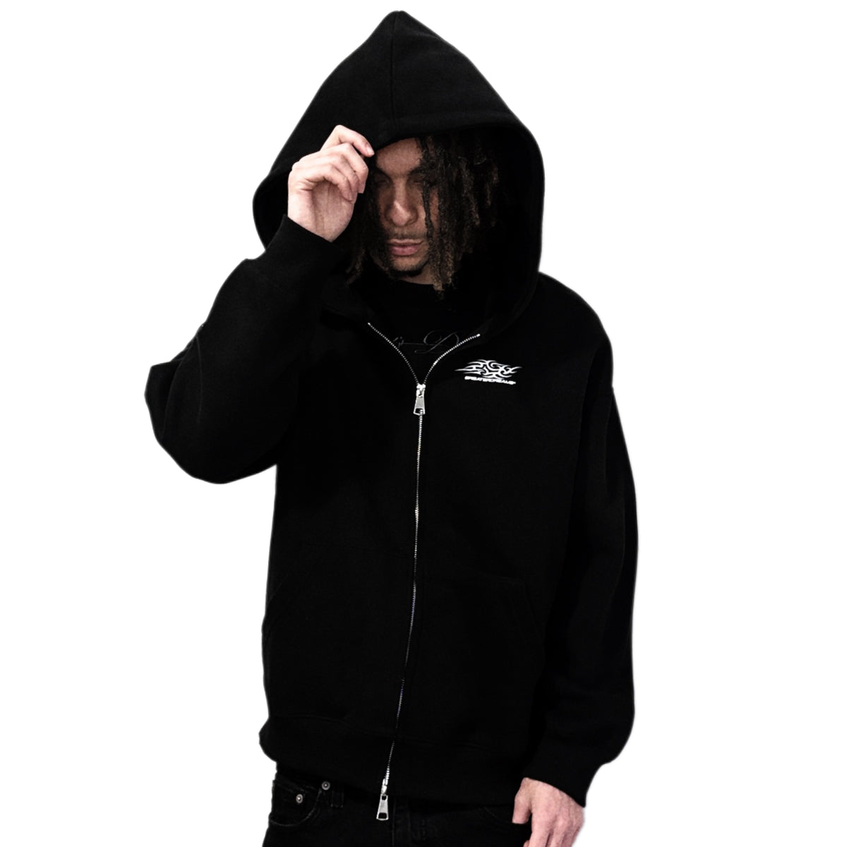 LOGO ZIP UP HOODIE