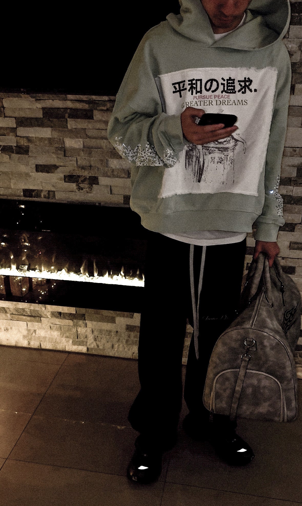 "I FOUND PEACE" GREATER DREAMS HOODIE