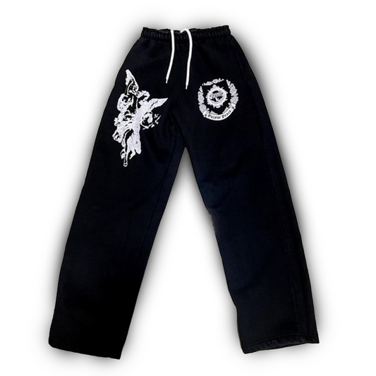 Pursue Peace Black Sweatpants